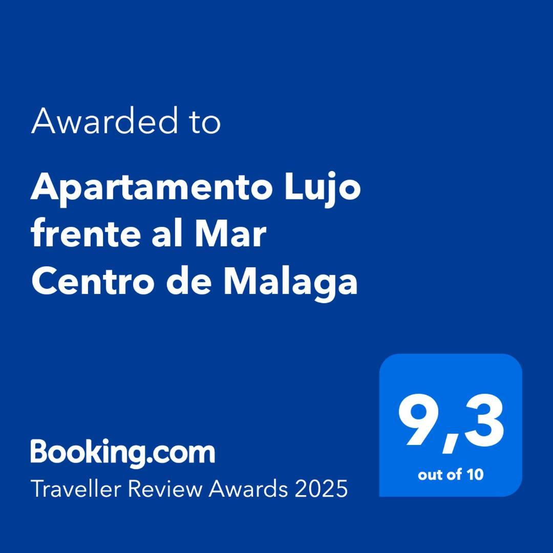 Apartamento Lujo Frente Al Mar Centro De Málaga Exteriör bild