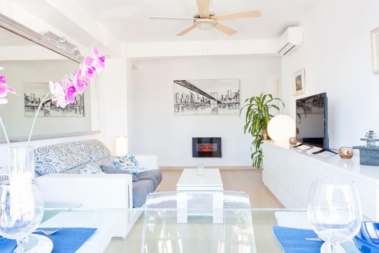 Apartamento Lujo Frente Al Mar Centro De Málaga Exteriör bild