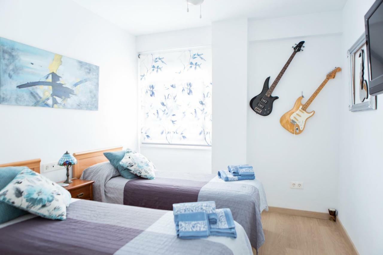 Apartamento Lujo Frente Al Mar Centro De Málaga Exteriör bild