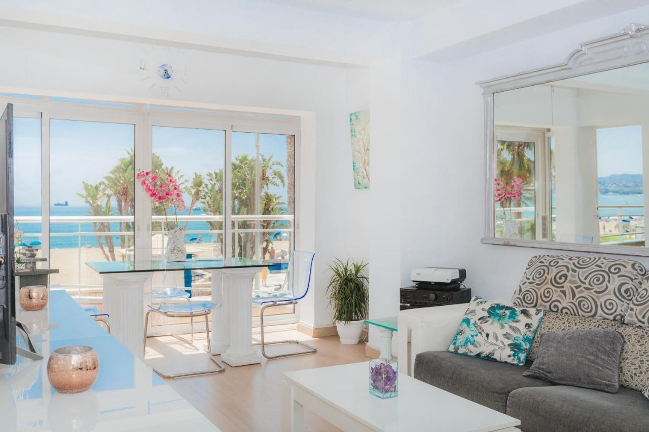 Apartamento Lujo Frente Al Mar Centro De Málaga Exteriör bild